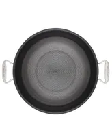 Circulon Clad Stainless Steel 14" Induction Wok with Glass Lid and Hybrid Steelshield and Non-stick Technology