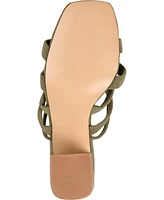 Journee Collection Women's Sevyn Tie-Up Sandals