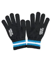 Women's Wear by Erin Andrews Carolina Panthers Scarf and Glove Set