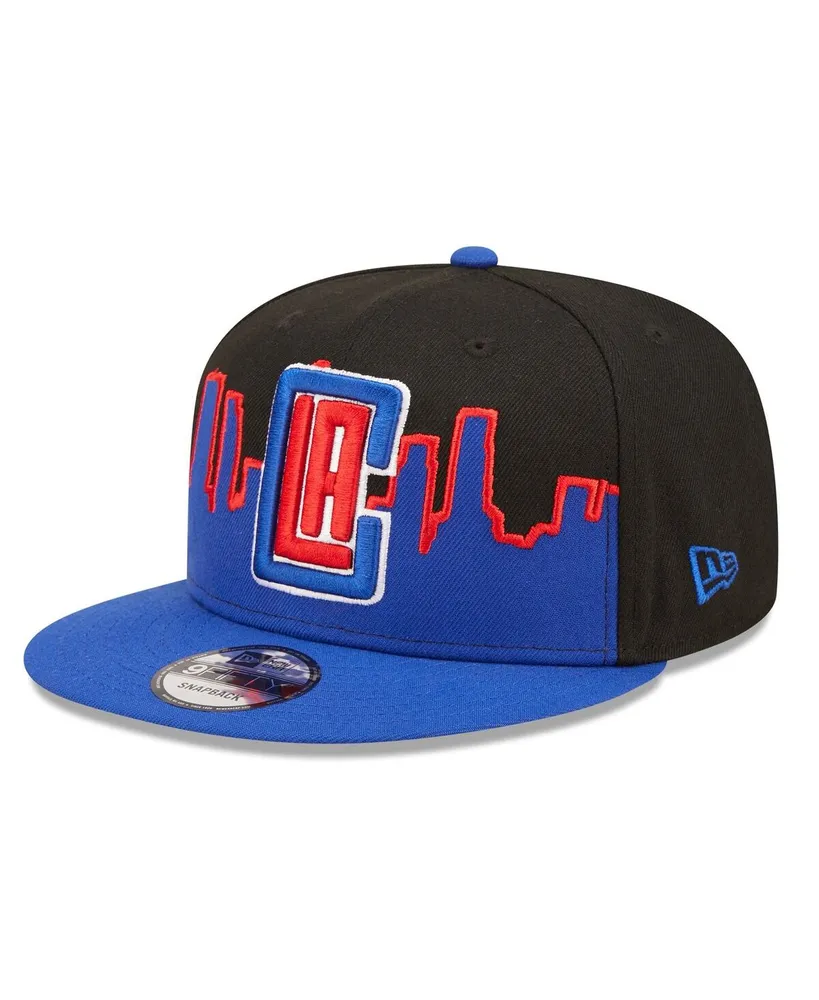 Men's New Era Royal and Black La Clippers 2022 Tip-Off 9FIFTY Snapback Hat