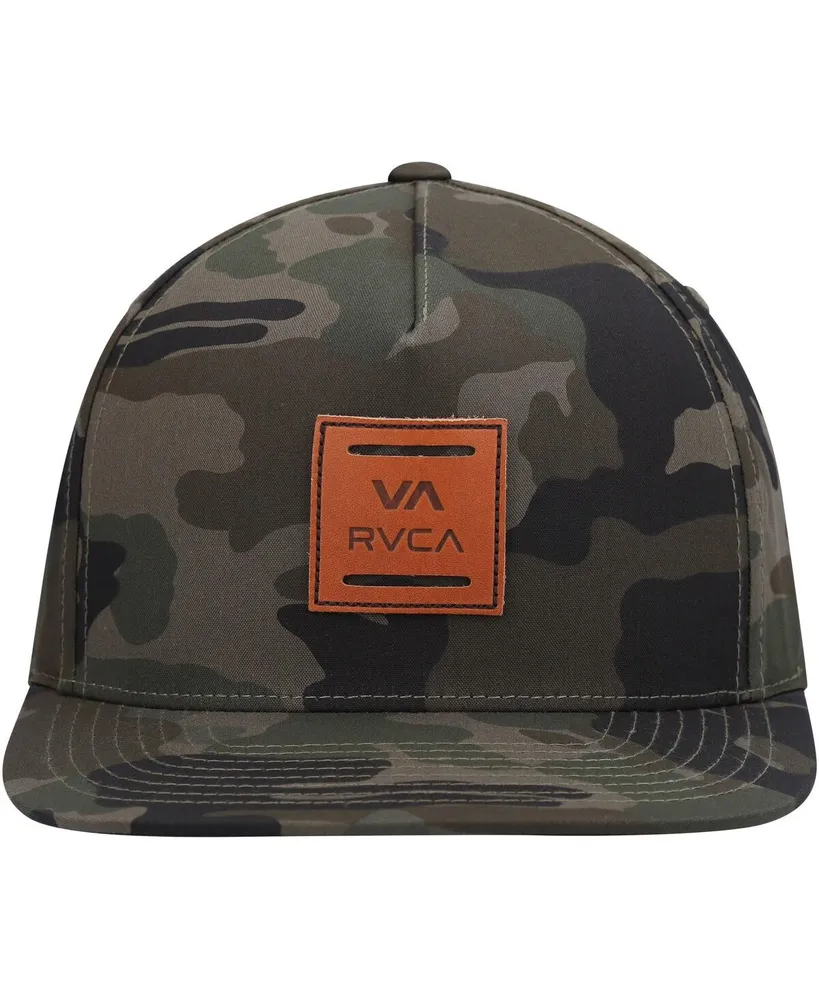 Men's Rvca Camo All The Way Snapback Hat