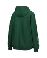 Women's Tommy Hilfiger Green Bay Packers Becca Drop Shoulder Pullover Hoodie