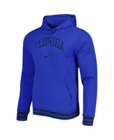 Men's Nike Royal Florida Gators Sketch Retro Pullover Hoodie