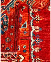 Adorn Hand Woven Rugs Serapi M1973 4'2" x 13'4" Runner Area Rug