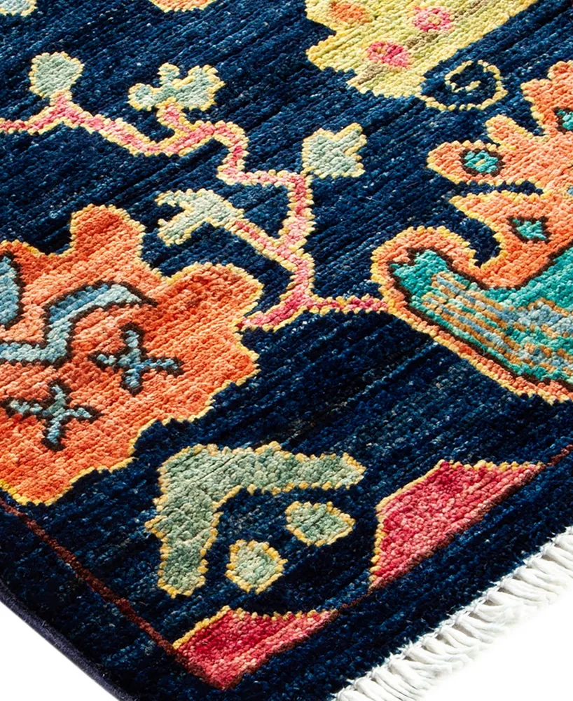 Adorn Hand Woven Rugs Serapi M1973 4'1" x 6'2" Area Rug