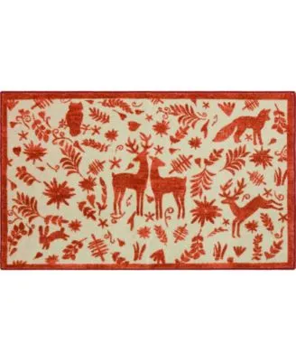 Mohawk Prismatic Holiday Forest Area Rug