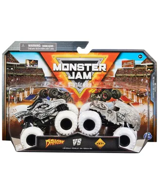 Monster Jam showdown Die-cast trucks, 2-Pck Collection-Style May Vary