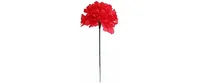 Elegant and Vibrant: 500 Bulk Red Silk Carnation Picks - Lifelike Artificial Flowers for Weddings, Crafts, and Decor