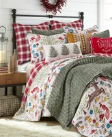 Levtex Folk Deer Woodland 3-Pc. Quilt Set, Full/Queen