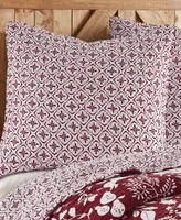 Levtex Bretton Woods Red 2-Pc. Sham Set, European