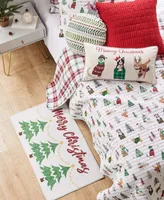 Levtex Meowy Christmas Reversible -Pc. Quilt Set