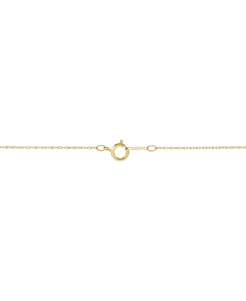 Garnet (1-7/8 ct. t.w.) & Diamond Accent 18" Pendant Necklace in 14k Gold