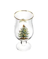 Spode Christmas Tree Tulip Glasses, Set of 4