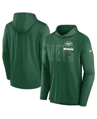 Men's Nike Green New York Jets Performance Team Pullover Hoodie