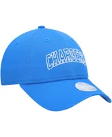 Women's New Era Powder Blue Los Angeles Chargers Collegiate 9TWENTY Adjustable Hat