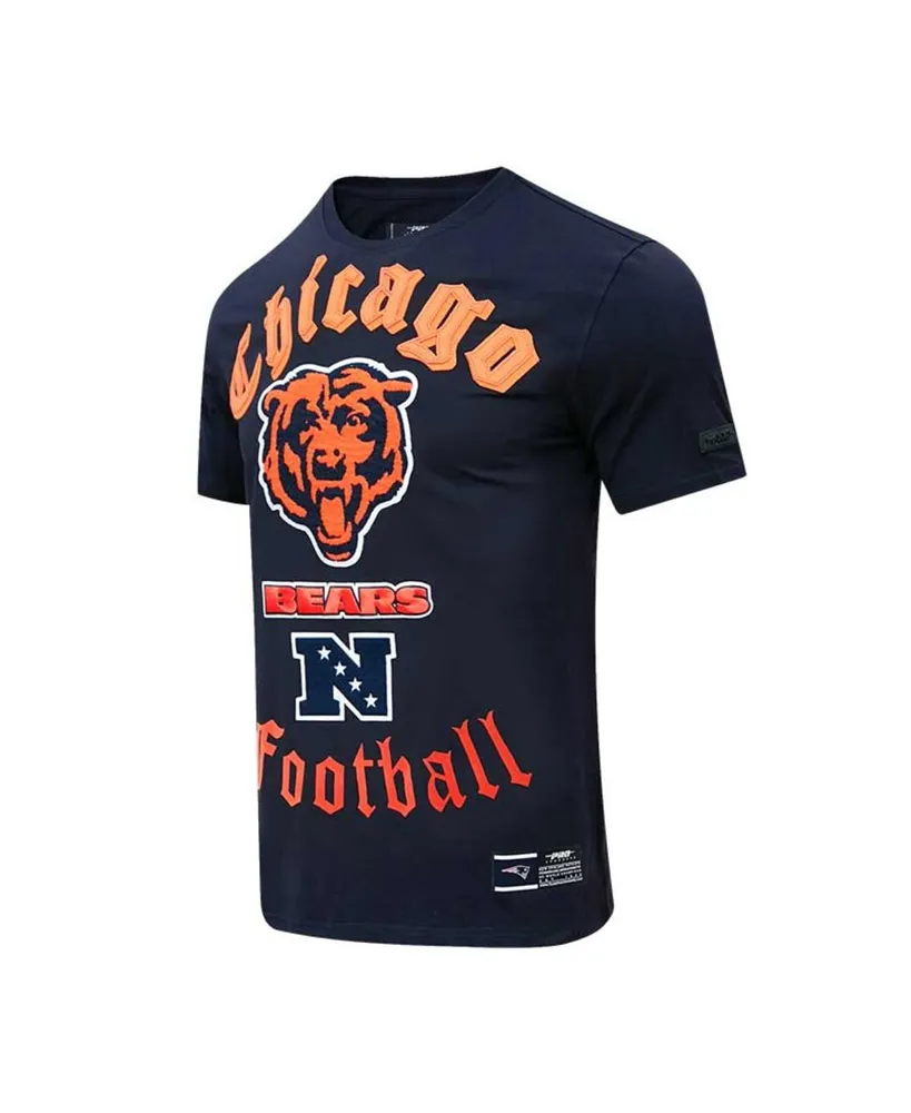 Men's Pro Standard Navy Chicago Bears Old English T-shirt