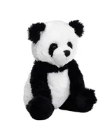 Lambs & Ivy Wild Life Black/White Plush Panda Bear Stuffed Animal Toy - Lucky