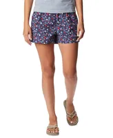 Columbia Women's Sandy River Ii Printed Mid-Rise Shorts