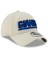 Men's New Era Khaki New York Giants Wordmark Playmaker 9TWENTY Adjustable Hat