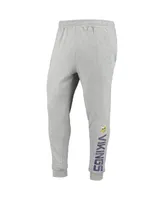 Men's Msx by Michael Strahan Heathered Gray Minnesota Vikings Jogger Pants