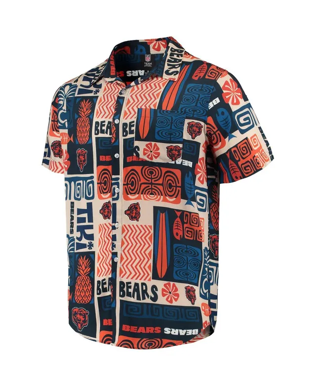 Lids Chicago Bears Tommy Bahama La Playa Luau Button-Up Camp Shirt - Cream