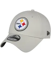 Men's New Era Khaki Pittsburgh Steelers Playmaker 9TWENTY Adjustable Hat