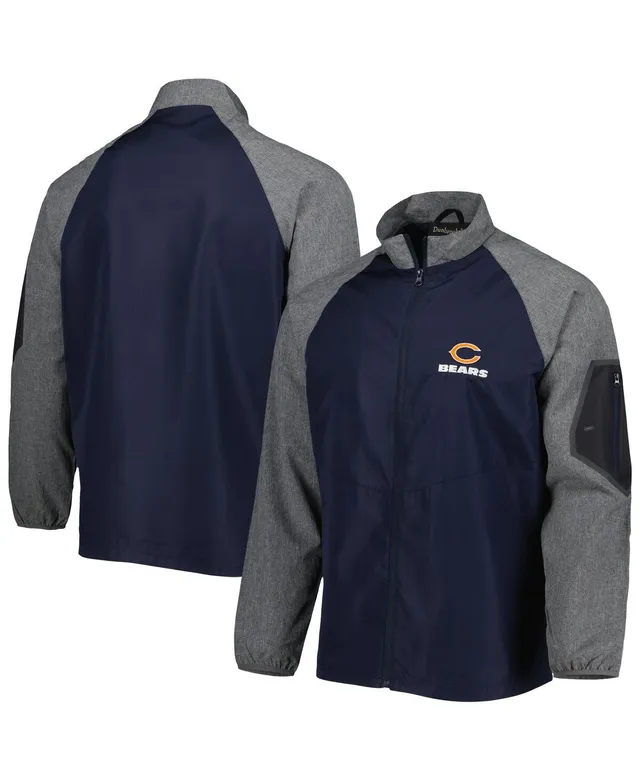 Men's Dunbrooke Black Miami Dolphins Triumph Fleece Full-Zip