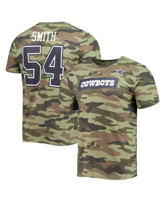 Men's Jaylon Smith Camo Dallas Cowboys Caudron Name and Number T-shirt