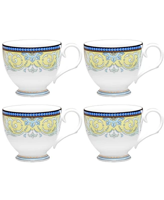 Noritake Menorca Palace Set Of 4 Cups 7 Oz.