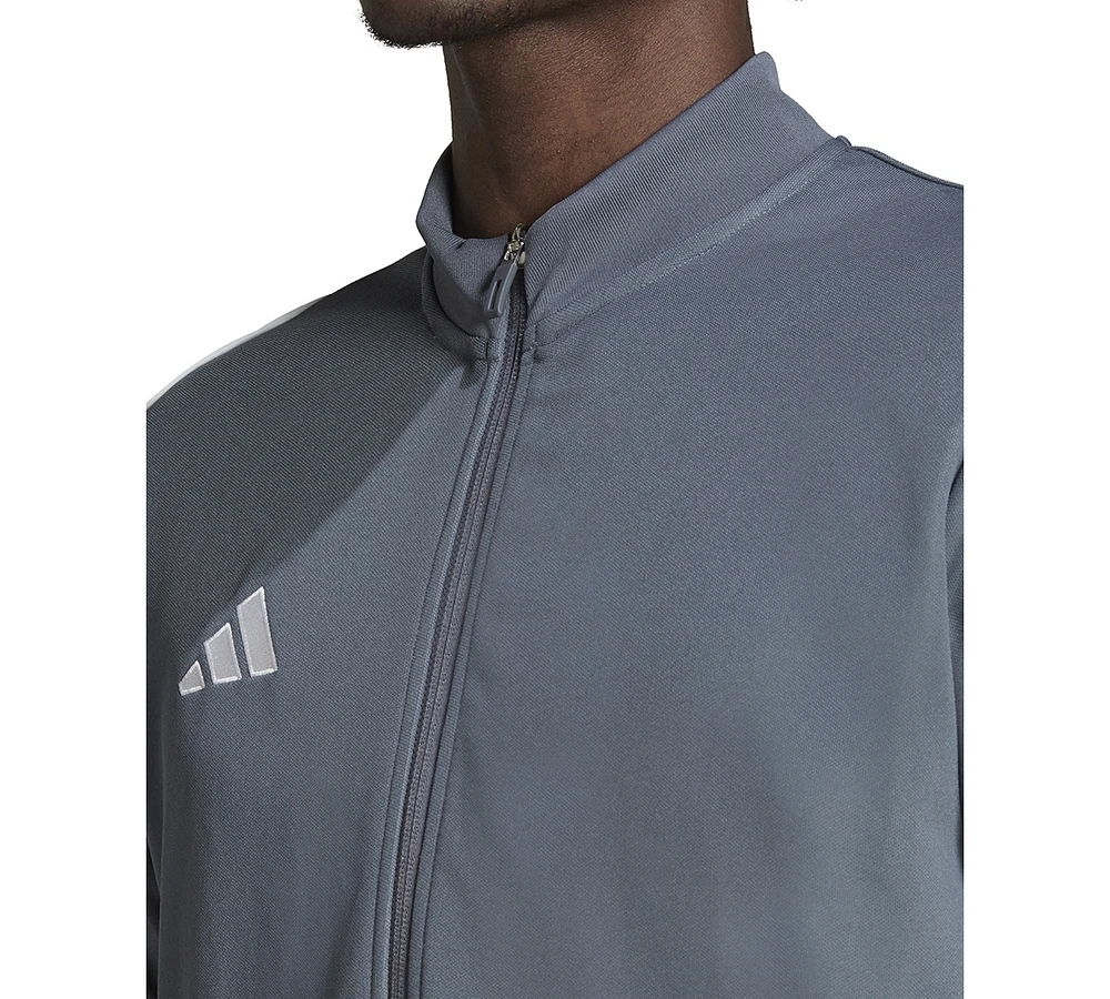 adidas Men's Tiro 23 Slim-Fit Performance 3-Stripes Track Jacket