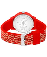 Lacoste Women's 12.12 Chinese New Year Red Silicone Strap Watch 36mm