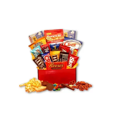 Gbds All American Favorites Snack Care Package - candy and chocolate care package - 1 Basket