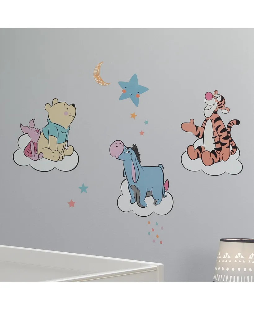 Lambs & Ivy Disney Baby Winnie the Pooh Hugs Piglet/Eeyore/Tigger Wall Decals