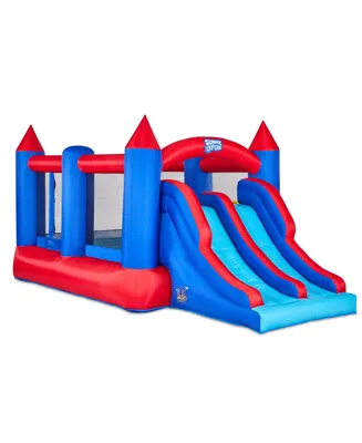 Sunny & Fun Bounce House Bouncy House for Kids Outdoor W/Toddler Slide