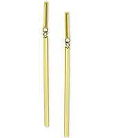 Giani Bernini Polished Linear Drop Earrings, Created for Macy's