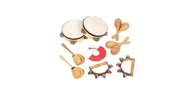 Westco Natural Beginner Rhythm Band Set - 8 Instruments