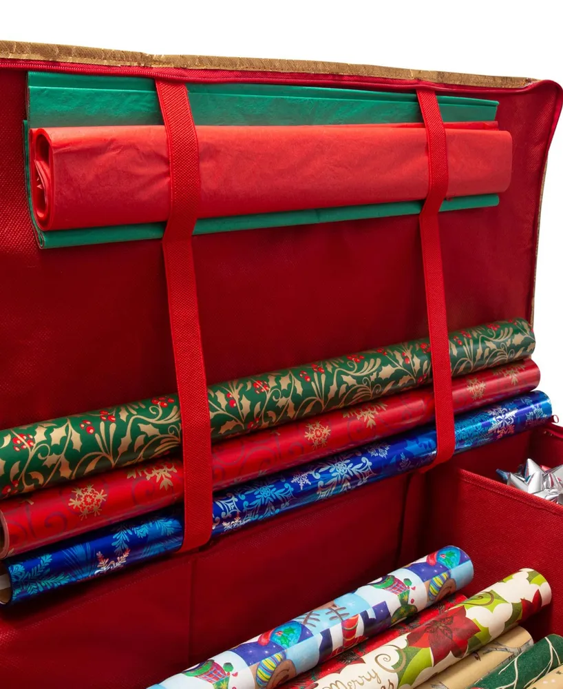 Simplify Holiday Gift Wrap Storage Tote