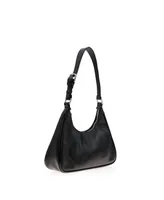 Joanna Maxham Prism Leather Hobo (Black Leather)