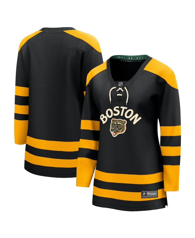 Women's Fanatics Branded Brandon Carlo Black Boston Bruins Breakaway Player  Jersey