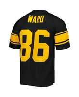 Men's Mitchell & Ness Hines Ward Black Pittsburgh Steelers Alternate 2008 Legacy Replica Jersey