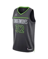 Men's Jordan Karl-Anthony Towns Charcoal Minnesota Timberwolves Statement Edition Swingman Jersey