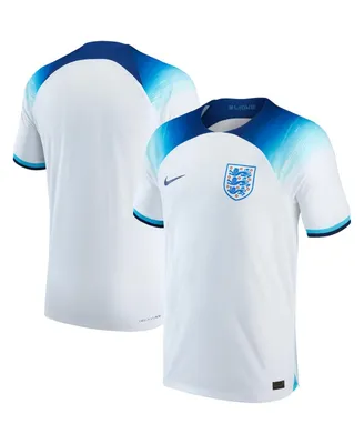 Big Boys Nike White England National Team 2022/23 Home Breathe Stadium Replica Blank Jersey