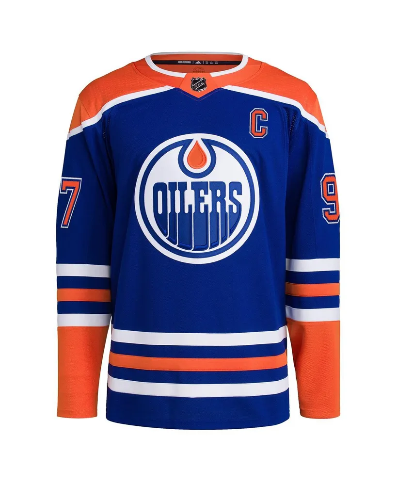Men's adidas Connor McDavid Royal Edmonton Oilers Home Authentic Pro Player Jersey