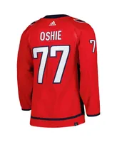 Men's adidas Tj Oshie Red Washington Capitals Home Authentic Pro Player Jersey