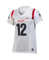 Women's Under Armour White Navy Midshipmen 2022 Special Games Replica Jersey