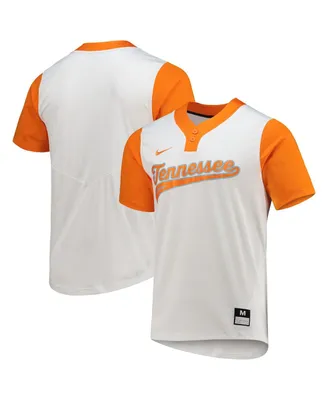 Men's and Women's Nike White Tennessee Volunteers Two-Button Replica Softball Jersey