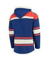 Men's '47 Brand Royal New York Islanders Superior Lacer Pullover Hoodie