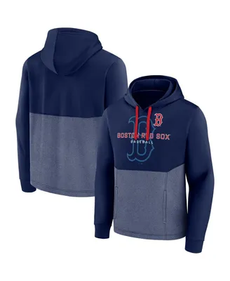 Men's Fanatics Navy Boston Red Sox Call the Shots Pullover Hoodie