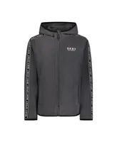 Dkny Girls Polar Fleece Warm Hooded Logo Jacket