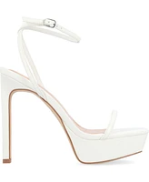 Journee Collection Women's Telilah Platform Stilettos